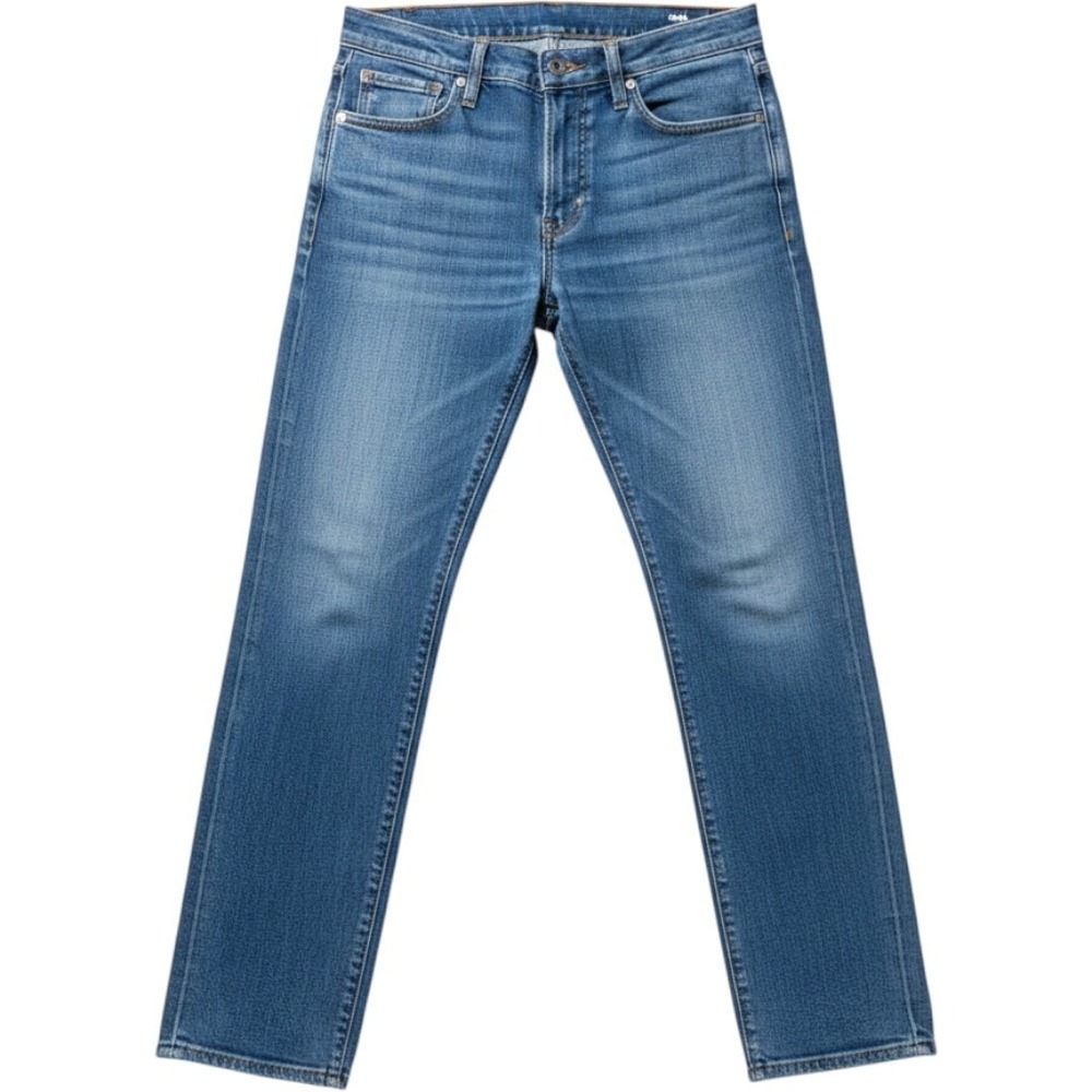 Joe's Jeans Flawless Bobby Jeans Womens 24 Blue Mid Rise Boyfriend Stretch Denim